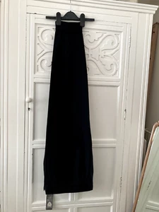 PHILIPPE ADEC-100% Black wool tailored trousers. Turn ups new with Tags Size: 40 - Picture 1 of 5