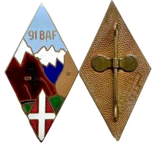91. Alpenfestungsbataillon, hellblauer Himmel, körniger Rücken, Brücke ALPENARMEE - Bild 1 von 1