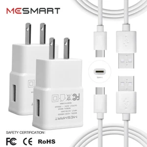 For Samsung Galaxy A14 A23 A53 A54 5G Wall Charger Plug USB Type C Cable Cord - Picture 1 of 21