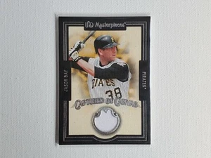 Jason Bay 2007 UPPER DECK MASTERPIECES CAPTURED ON CANVAS JERSEY Card Pirates - Picture 1 of 3