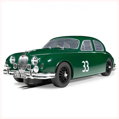 Scalextric C4506 Jaguar MK1 "No.33 Mike Hawthorn" 1959 BSCC 1:32 Auto Slotcar
