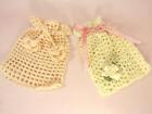 *Doll Purses, Bags Hand Crochet Victorian Style for Fashion Doll, French, German