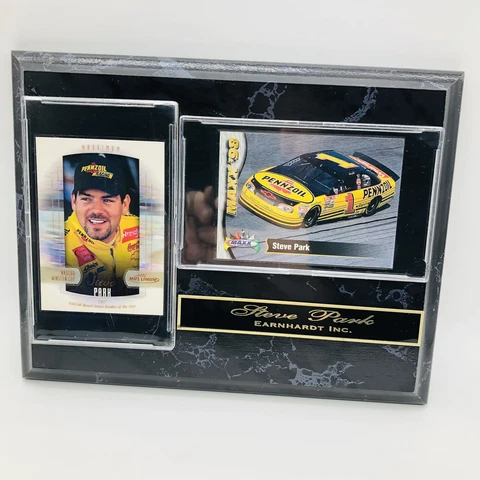 Steve Park NASCAR Collectors Plaque! Cover