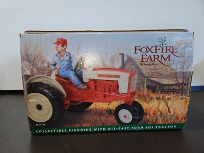 NEW Die Cast Foxfire Farm Collectible Ford 901 Tractor & Figurine ERTL 1/16  - Image 1 of 4