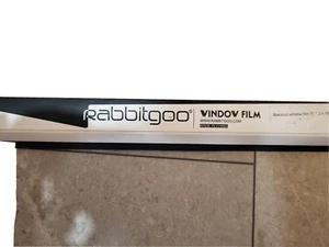 Rabbitgoo Blackout Window Film Privacy Static Cling Home Glass Tint 35.5 x 78.8" - Picture 1 of 5