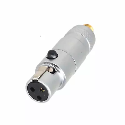 DIY Adapter Mini-XLR 4-Pin TA3F to Microdot for DPA Microphones transmitter - Image 1 of 2
