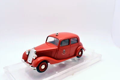 Modellino auto scala 1:43 Mercedes 170V Pompiers diecast modellismo collezione - Immagine 1 di 4
