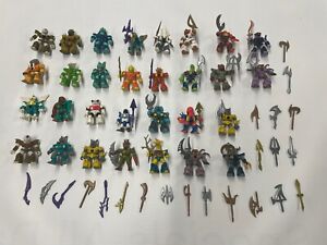 Vintage Battle Beast Lot Of Figures And Weapons