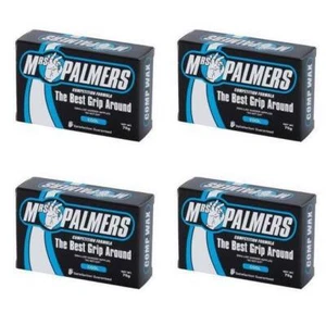 Mrs Palmers COMP 4 Blocks Super Sticky Surf Wax COOL WATER NEW 70gms Surfboard - Picture 1 of 1