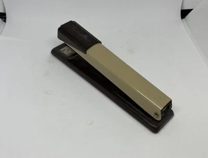 Vintage Swingline Brown Beige Stapler Made in USA - Picture 1 of 7