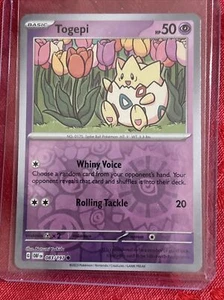 Reverse HOLO 83/197 Togepi : SV03 Obsidian Flames Pokemon TCG Reverse HOLO - Picture 1 of 7