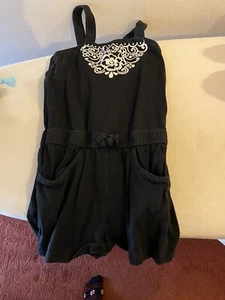 Gymboree Black Romper Size 6 - Picture 1 of 3