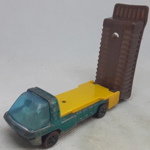 Hot Wheels Redline The Heavyweights Dump Truck 1969 Aqua White Int. Hong Kong - Picture 1 of 8