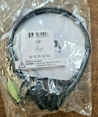  Auriculares de diadema Cyber Acoustics ACM-70b - negros - enchufe ACM70B 35 mm **NUEVOS** Foto 1 de 3