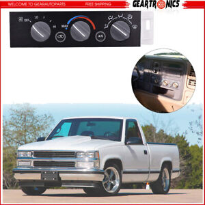 Heater A/C Control Panel Switch Unit for 1996-2000 Chevrolet GMC C1500 K1500 US 