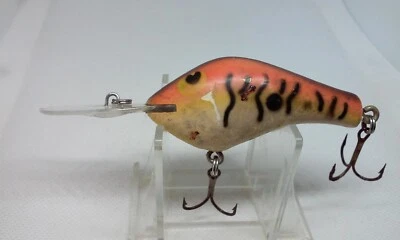 Señuelo de pesca POE'S SUPER CEDAR Series 300 Orange Tiger 2 3/4" Rattlin Crankbait Foto 1 de 4