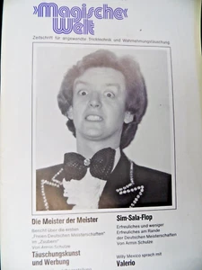 MAGISCHE WELT 2/84,WILD CARD NACH PUNKS,BOHNEN IN DIE OHREN,TUCHGLAS,GUMMIRING T - Bild 1 von 2