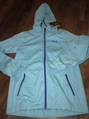 Chaqueta de Primavera Under Armour Niñas Azul Veneciano Juvenil XS Nueva Foto 1 de 4