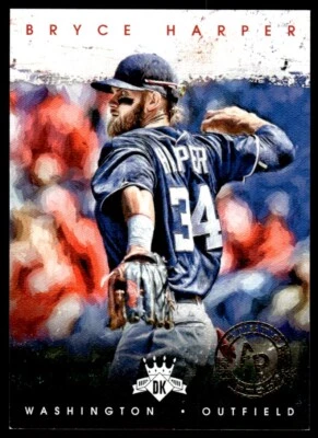 2016 Panini Diamond Kings ARTIST PROOF Bryce Harper Washington Nationals #59 R93 - Image 1 of 2