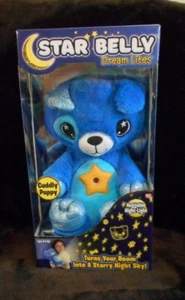 STAR BELLY DREAM LITES CACHORRO AZUL TIERNO ABRAZABLE LUZ NOCTURNA COMO SE VE EN TV NUEVO - Imagen 1 de 4