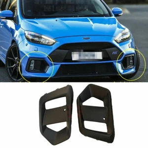 Replace Front Fog Lamp Light Frame Left+Right For Ford Focus RS 2016 2017 2018 - Picture 1 of 3