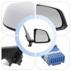 Espejo retrovisor lateral derecho 159411200C para Tesla modelo Y 2020-2023 eléctrico plegable térmico - Imagen 1 de 16