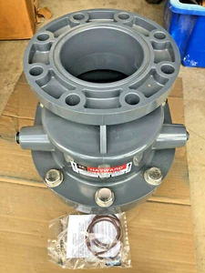 Hayward SW1600V 150mm (6") PVC Swing Check Valve Viton Seals. CL150 - Picture 1 of 9