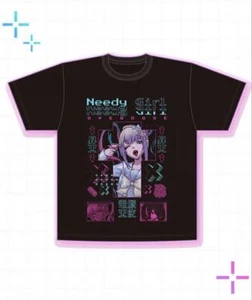 NEEDY STREAMER OVERLOAD Graphic T-shirt Size L NEEDY GIRL OVERDOSE - Picture 1 of 3