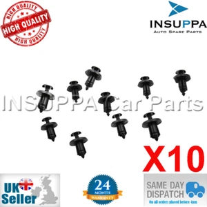 10X clips de remache de parachoques para Renault Clio Espace Laguna Modus Megane Trafic - Imagen 1 de 8
