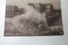 Rough Sea - Brighton  Postmark 1924