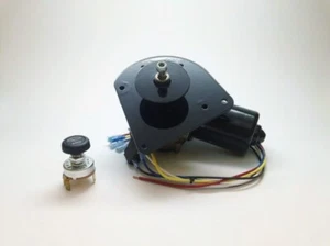 NEW PORT 12 VOLT WINDSHIELD WIPER MOTOR 1967-72 CHEVY GMC PICKUP TRUCK NE6772CT - Picture 1 of 2