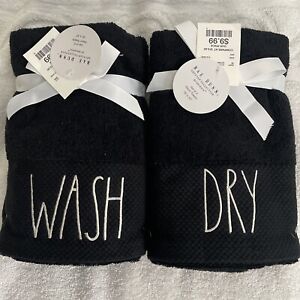 Rae Dunn Hand Towels 2 sets of 2