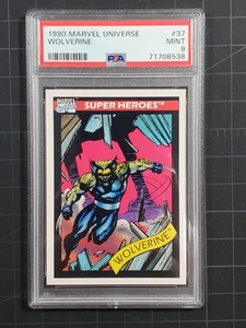 1990 Impel Marvel Universe #37 Wolverine PSA 9 - Picture 1 of 2