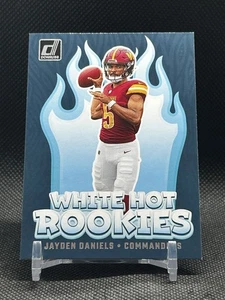 2024 Panini Donruss Jayden Daniels White Hot Rookies Commanders #WH8 (RC) - Bild 1 von 2