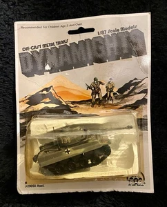 1978 ZEE Toys 1:87 Scale  DYNAMIGHTS Die-cast Metal Tank German Tiger 1. #29050 - Picture 1 of 9