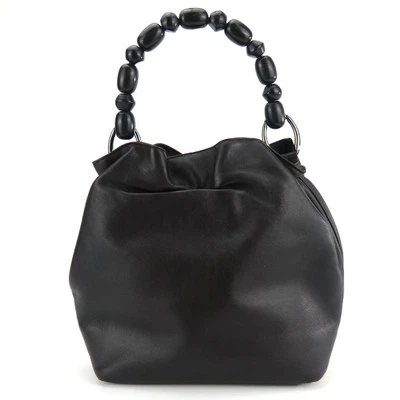 Christian Dior authentic woman handbag leather dark brown color silver hardware - Image 1 of 4