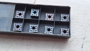 8 Iscar carbide inserts QNMG 090408-TF IC3028 ( QNMG 332-TF QNMG090408 ) - Picture 1 of 2