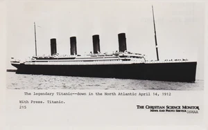 Foto stampa 1980 British Ocean Liner Titanic nel 1912 - Foto 1 di 2