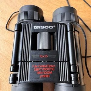 Tasco Fernglas Vintage Mit Ledercase 10x25 - Bild 1 von 6