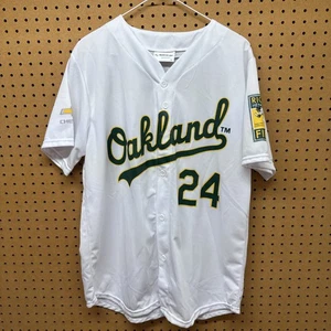 Oakland Athletics Rickey Henderson Jersey White MLB SGA Promo Men’s Medium - Bild 1 von 11