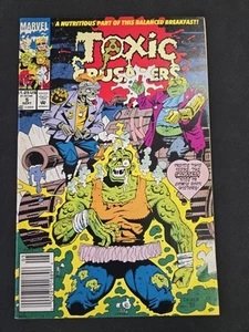 Toxic Crusaders #5 Marvel Comics 1992 Troma Films Kiosk - Bild 1 von 2