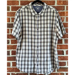Horny Toad (Toad&Co) Men’s XL Organic Cotton Plaid Short Sleeve Shirt - Picture 1 of 10