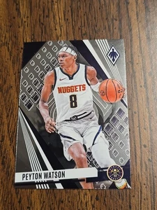 2023-24 Prizm Phoenix Peyton Watson Denver Nuggets #50 - Picture 1 of 2