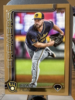 2025 Topps Series 1 - Colin Rea #75 Gold /2025 - Image 1 of 3