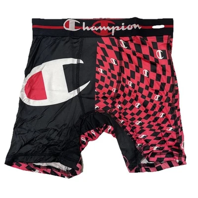 Трусы боксерские Champion красные/розовые нижнее белье средние - Изображение 1 из 4