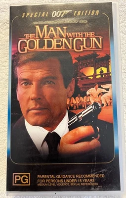 James Bond The Man With the Golden Gun VHS - Image 1 of 3