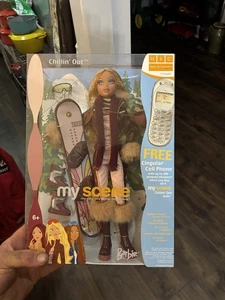 Neu im Karton 2003 Mattel Barbie Puppe My Scene Chillin’ Out Chelsea Ski - Bild 1 von 6