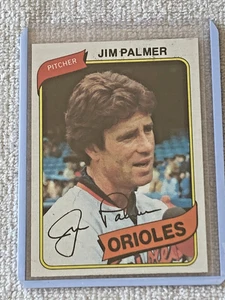 1980 Topps Baseball #590 Jim Palmer Orioles NM MLB Card - Picture 1 of 2