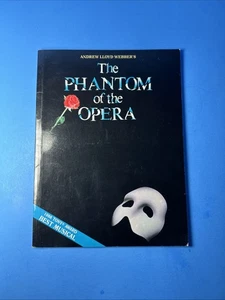Vintage 1987 The Phantom Of The Opera Piano Vocal Songbook Andrew Lloyd Webber - Picture 1 of 8