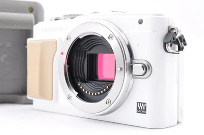 [Exc+5 Shutter:682] Olympus PEN E-PL5 16.1MP Digital SLR Camera Body White #0340 - Image 1 of 4